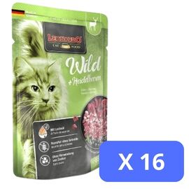 Pate pisici LEONARDO Wild, 85 g х 16 buc
