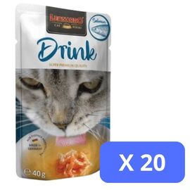 Супы для кошек LEONARDO DRINK Salmon, 40 г х 20 шт