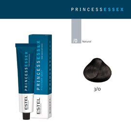 Vopsea de par ESTEL Essex 3/0 Şaten închis, 60 ml