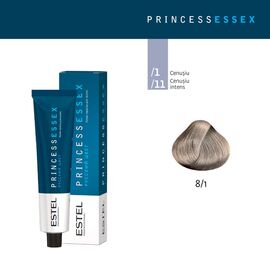 Vopsea de par ESTEL Essex 8/1 Castaniu deschis gri, 60 ml