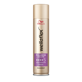 Лак для волос WELLAFLEX Fullness, Сильная фиксация 5, спрей, 250 мл