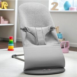 Șezlong pentru bebeluși BABYBJORN Bliss, Light Grey