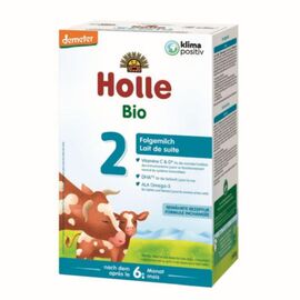 Смесь на коровьем молоке HOLLE (formula de lapte) 2, С 6 мес., 600г