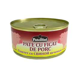 Паштет Patellini с печенью свиной, 300 г
