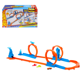 Игровой набор Hot Wheels, Track Creator, Тройная петля
