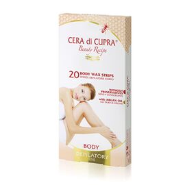 Полоски для депиляции CERA DI CUPRA для чувствительной кожи, 20 шт
