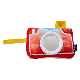 Мягкая игрушка FISHER PRICE, Фотоаппарат с зеркалом и прорезывателем