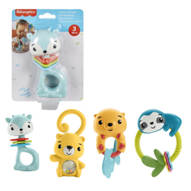 Zornaitoare FISHER PRICE, cu dentier si ajutor in dezvoltarea motorica