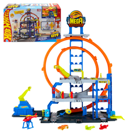 Игровой набор Hot Wheels, Мега гараж с петлей