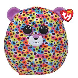 Мягкая игрушка TY Разноцветный леопард Giselle Squishy Beanies, 22 см