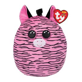 Jucărie moale TY Zebra Zoey Squishy Boos, 22 cm