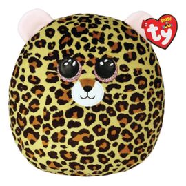 Мягкая игрушка TY Пятнистый леопард Livvie Squishy Boos, 22 см