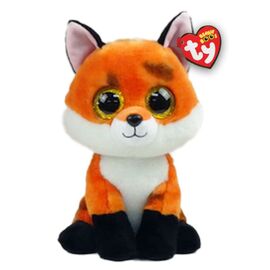Мягкая игрушка TY Оранжевая лиса Meadow Beanie Boos, 33 см