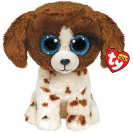 Jucărie moale TY Catelusul Muddles Beanie Boos, 33 cm