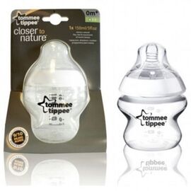 Biberon pentru hrănire TOMMEE TIPPEE (0+), 150 ml