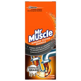 Solutie pentru curatarea tevilor MR. MUSCLE DRAIN, granule, 250 g
