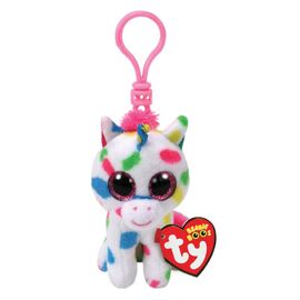 Unicorn colorat TY Harmonia, 8.5 cm, (Beanie Boos)