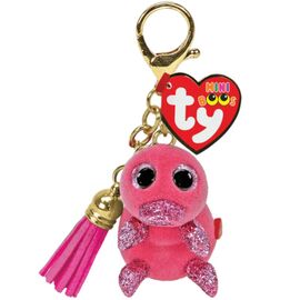 Ornitorinc roz TY Wilma, 10 cm, (Mini Boo clip)