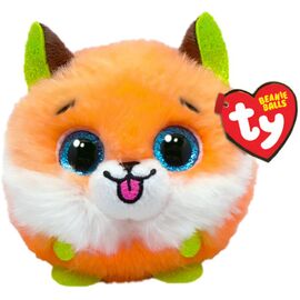 Vulpe TY SHERBET, 10 cm, (Beanie Balls)