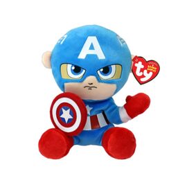 Căpitan America TY, 15/20 cm, (Beanie Bellies)
