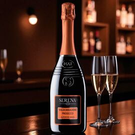 Vin spumant SERENA 1881 Prosecco Superiore DOCG Valdobbiadene EXTRA DRY, 750 ml