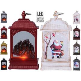 Фонарь LED с картинкой, пластик, 4 дизайна, 13X6 см