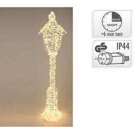 Фигура световая "Фонарь радужный" 300LED, таймер, тепло-белый, 90 см