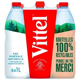 Set VITTEL Apa minerala Natural, 1 L, 6 buc