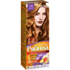 Стойкая крем-краска ACME РЯБИНА Intense, 114 Карамель, 138 мл