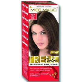 Vopsea pentru par MISS MAGIC, 700 (707) șaten natural închis, 50 ml