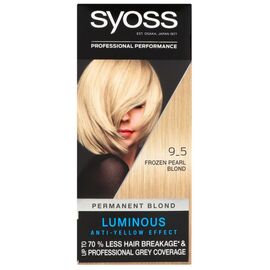 Vopsea de par SYOSS Blond Perlat Argintiu 9-5, 115 ml