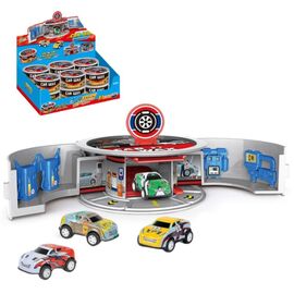 Игровой набор ESSA TOYS, Трансформирующаяся автосервис-станция