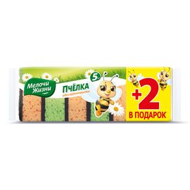 Bureti de bucatarie Мелочи Жизни, Pciolca, cu pori mari, 5+2 buc