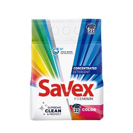 Стиральный порошок SAVEX Premium Color, 1.8 кг, 22 стирки