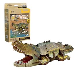 Puzzle 3D CUBICFUN Crocodil, 54 piese