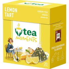 Чай Tea Moments Lemon Tart, 20 пирамидок