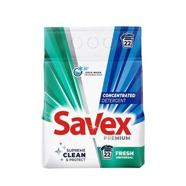 Стиральный порошок SAVEX Premium Fresh, 1.8 кг, 22 стирки