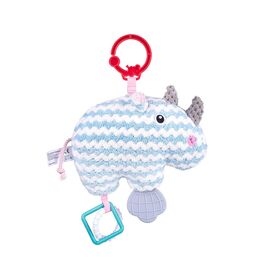 Jucarie carucior Moni Bali Bazoo 80427 Knit Rhinoceros