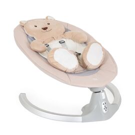 Balansoar electric Moni Ari bear, Beige