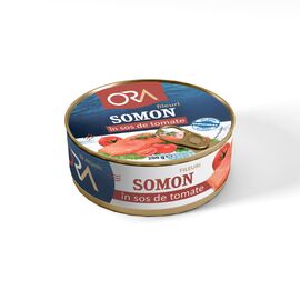 Филе атлантического лосося ORA, В томатном соусе, 200 г