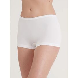 Трусы-шорты женские Giulia Boxer Briefs, бесшовные, белые, L/XL