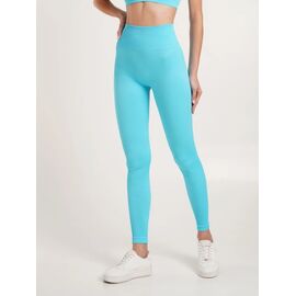 Colanti pentru femei Giulia Rib, fara cusaturi, albastru, S/M