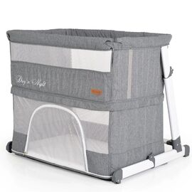 Patuc co-sleeper  2in1 MONI Day n Night + manej Grey