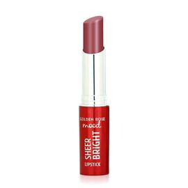 Ruj stralucitor pentru buze GR MOOD Sheer Bright Lipstick, 107, MOOD MAUVE