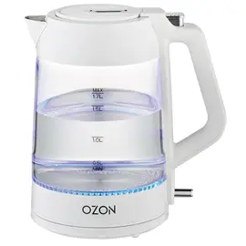 Электрочайник OZON EKC-1705A-GS, White