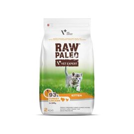 Hrana uscata VET EXPERT Raw Paleo, Pentru pui de pisica, 2 kg