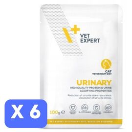 Набор Влажный корм для кошек VET EXPERT Diet Urinary, 100 г х 6 шт
