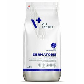 Сухой корм для собак VET EXPERT Diet Dermatosis, с лососем и картофелем, 12 кг