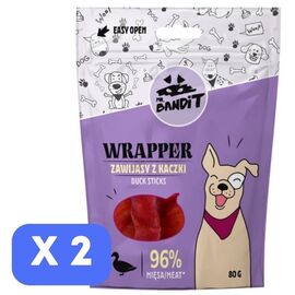 Набор Лакомство для собак MR. BANDIT DOG Wrapper утиные палочки, 80 г х 2 шт