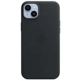 Чехол APPLE для iPhone 15 Plus / 14 Plus Original Leather с MagSafe, чёрный